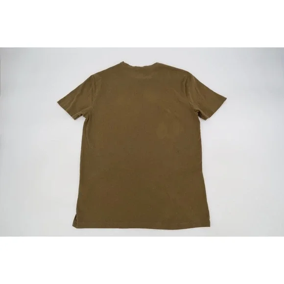 All Saints T Shirt Mens Small Seaweed Green Short Sleeve‎ Race Tonic Crew Cotton - Picture 6 of 10